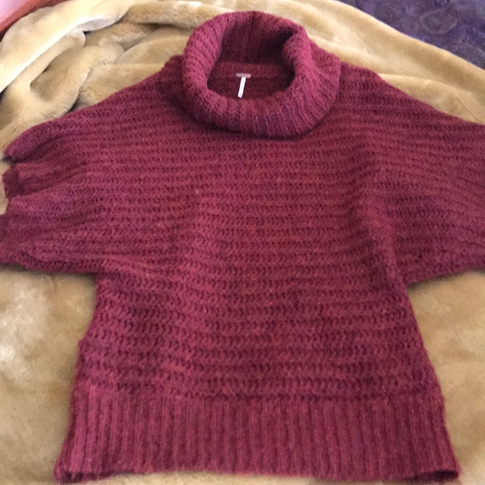 Free people cozy cowlneck sweater